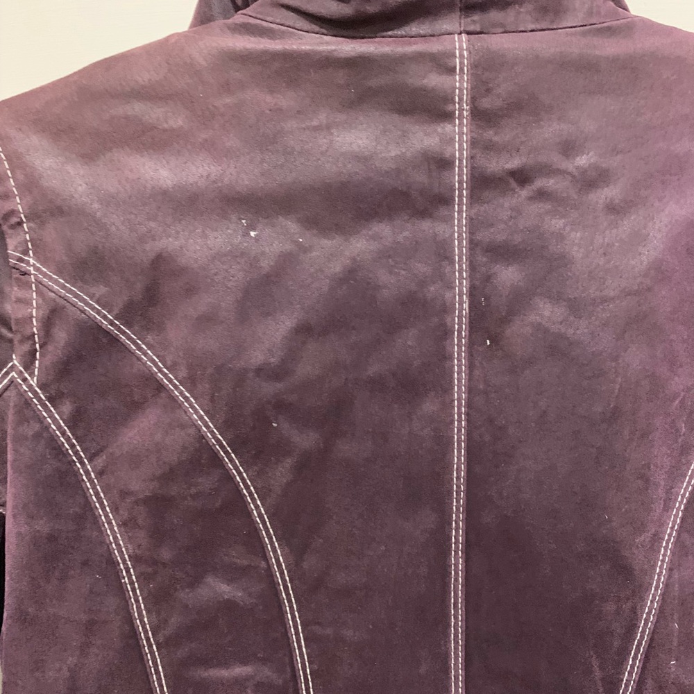 Bradley Bayou Burgundy Jacket with Snap Front - Picture 7 of 7